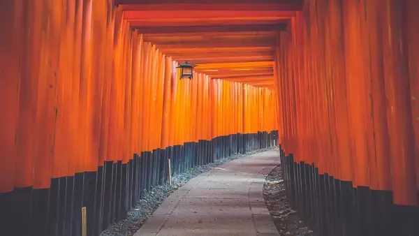 Fushimi Inari gates, Kyoto